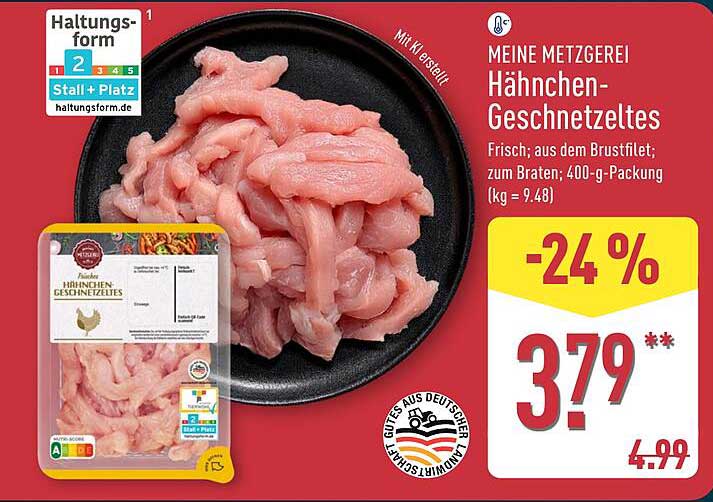 MEINE METZGEREI Hähnchen-Geschnetzeltes