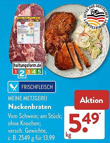 MEINE METZGEREI Nackenbraten