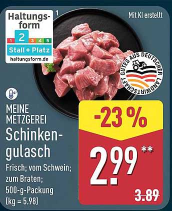 MEINE METZGEREI Schinkengulasch
