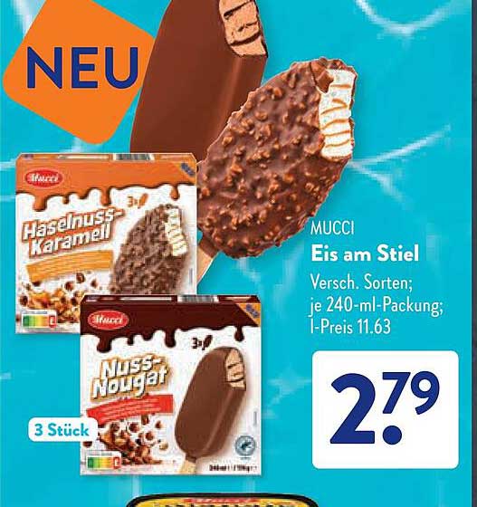 MUCCI Eis am Stiel
