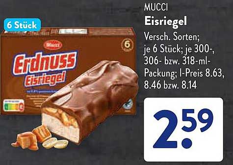 MUCCI Eisriegel