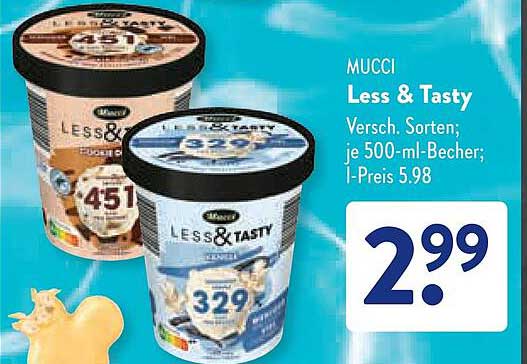 MUCCI Less & Tasty