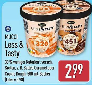 MUCCI Less & Tasty