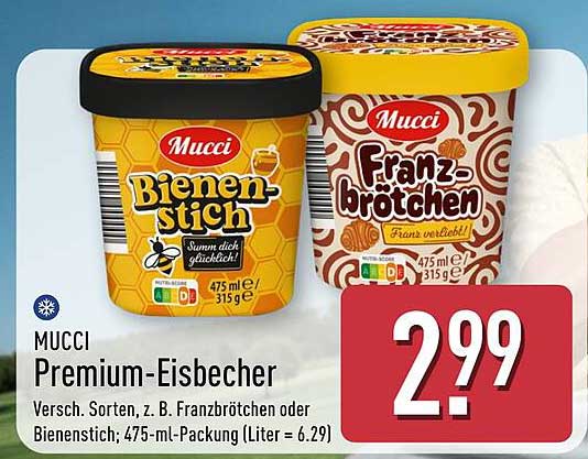 MUCCI Premium-Eisbecher
