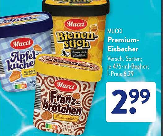 MUCCI Premium-Eisbecher
