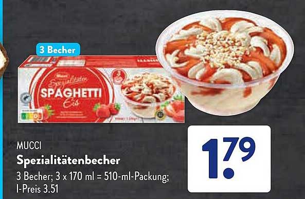 MUCCI Spezialitätenbecher