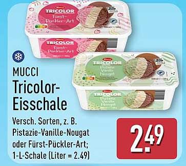 MUCCI Tricolor-Eisschale