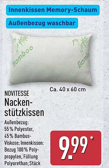 NOVITESSE Nackenstützkissen