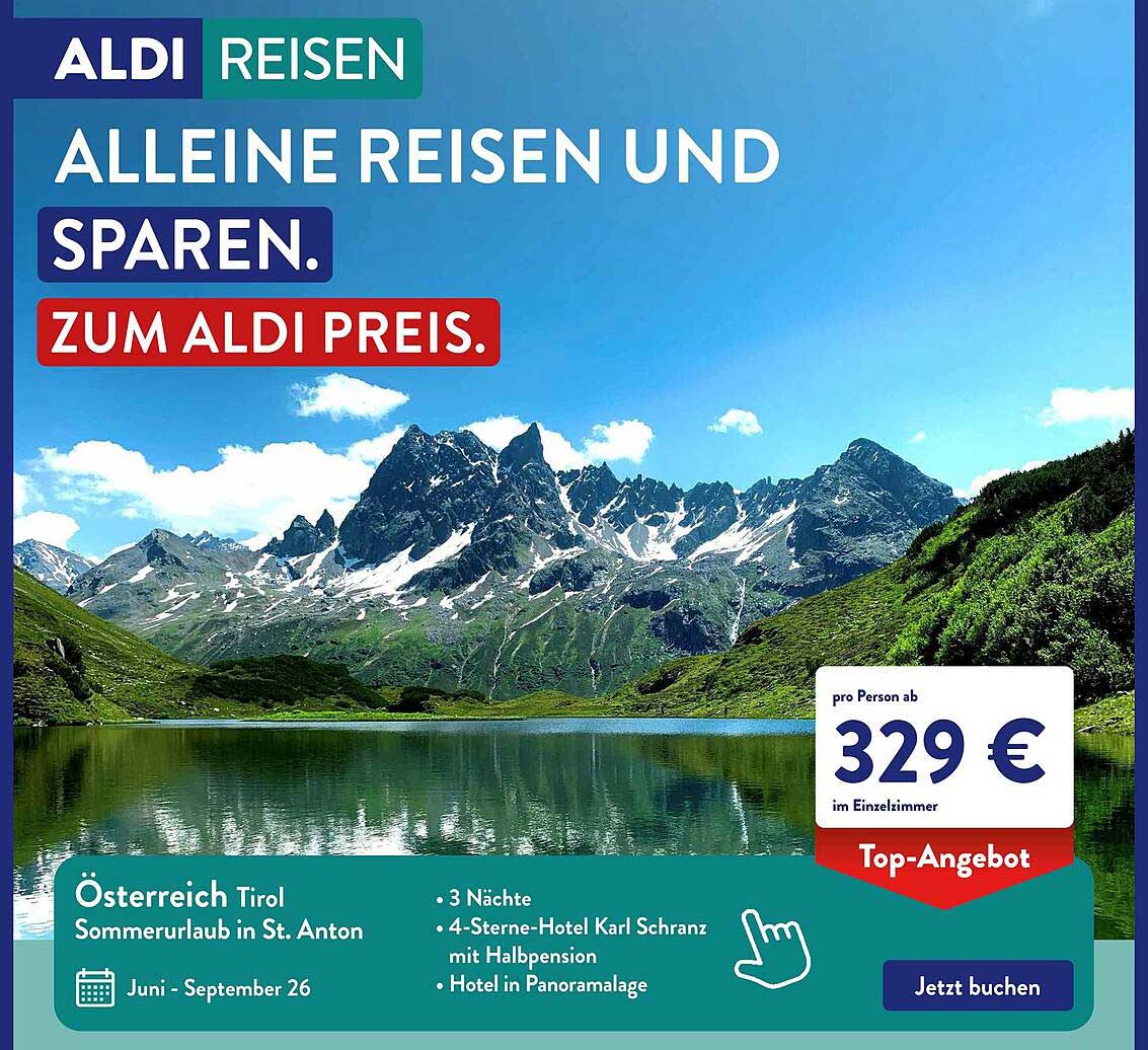 Österreich Tirol Sommerurlaub in St. Anton