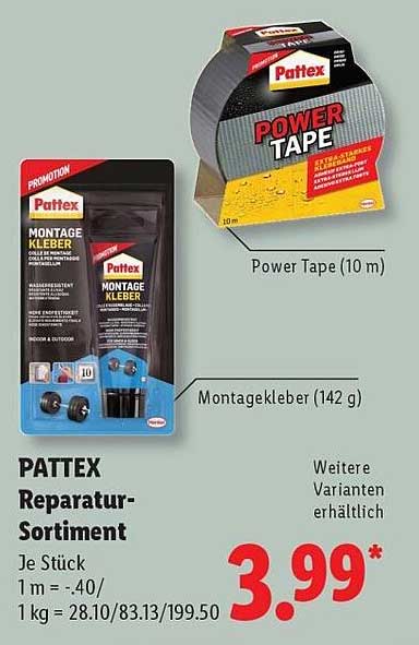 PATTEX Reparatur-Sortiment