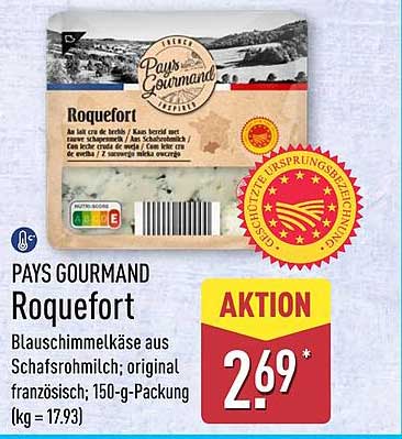 PAYS GOURMAND Roquefort