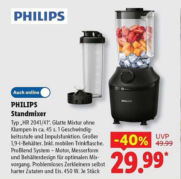 PHILIPS Standmixer