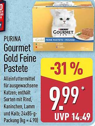 PURINA Gourmet Gold Feine Pastete