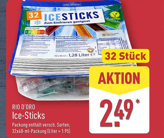 RIO D'ORO Ice-Sticks