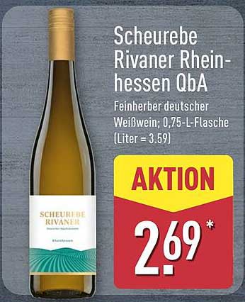 Scheurebe Rivaner Rheinhessen QbA