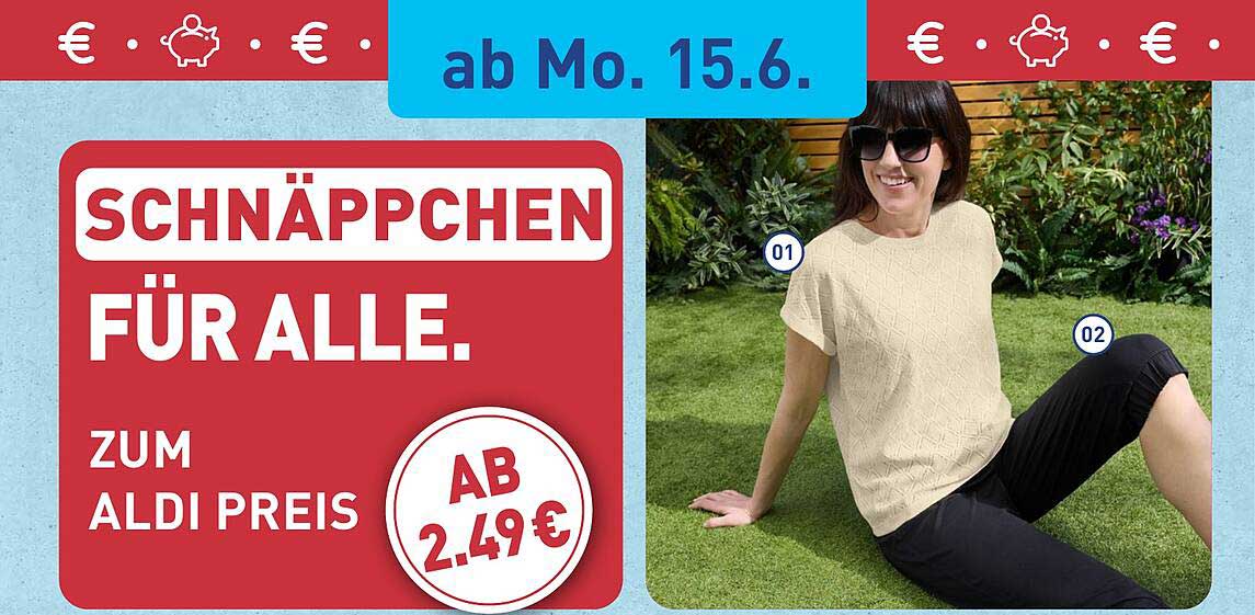 SCHNÄPPCHEN FÜR ALLE.
