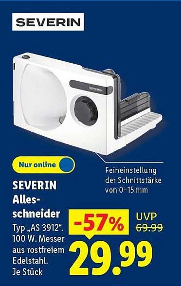 SEVERIN Alles-schneider Typ „AS 3912“
