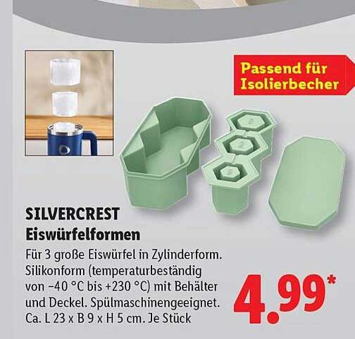 SILVERCREST Eiswürfelformen