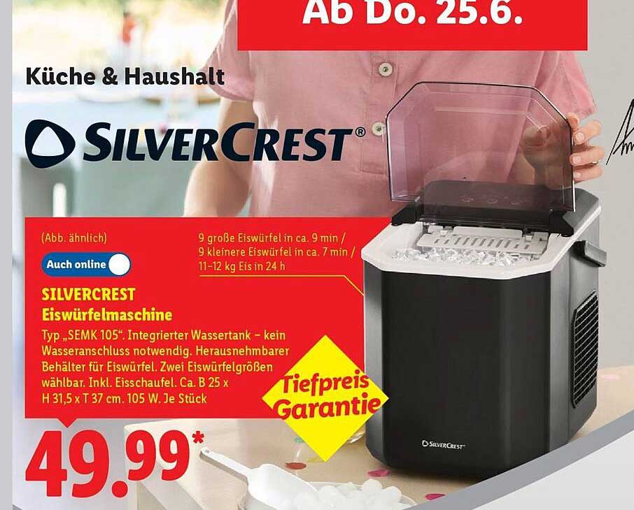 SILVERCREST Eiswürfelmaschine