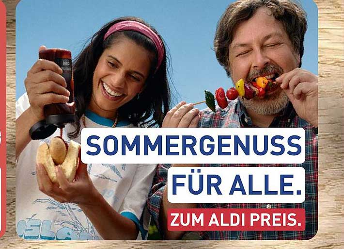 SOMMERGENUSS FÜR ALLE. ZUM ALDI PREIS.