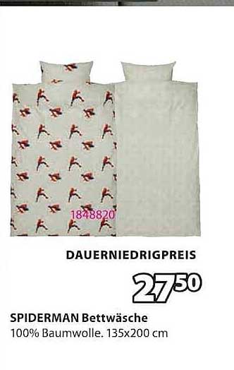 SPIDERMAN Bettwäsche