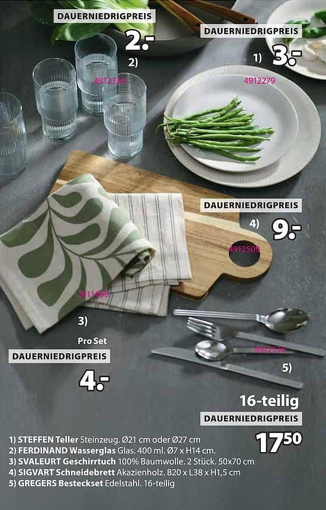 STEFFEN Teller Steingzeug. Ø21 cm oder Ø27 cm