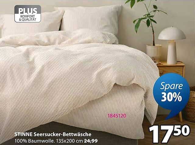 STINNE Seersucker-Bettwäsche