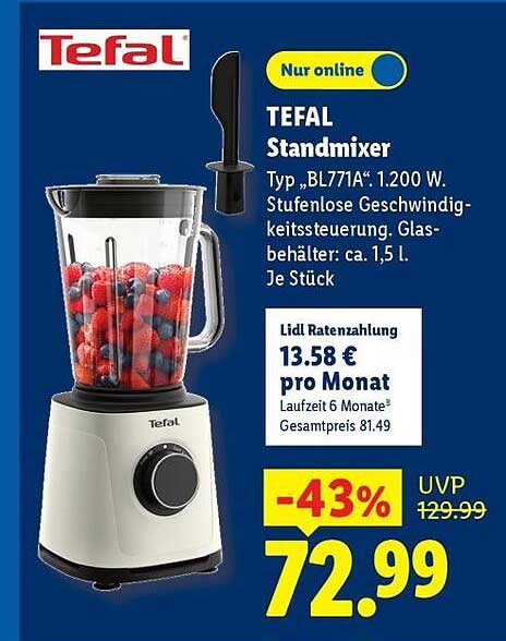 TEFAL Standmixer