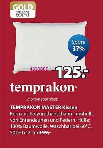 TEMPAKON MASTER Kissen