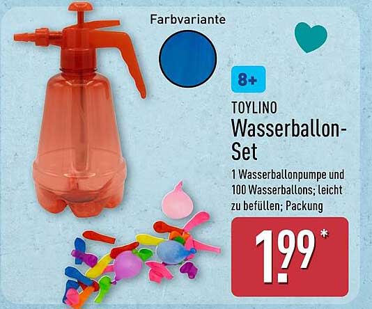 TOYLINO Wasserballon-Set