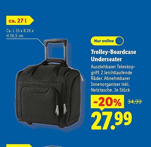 Trolley-Boardcase Underseater
