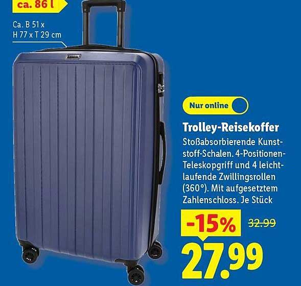 Trolley-Reisekoffer