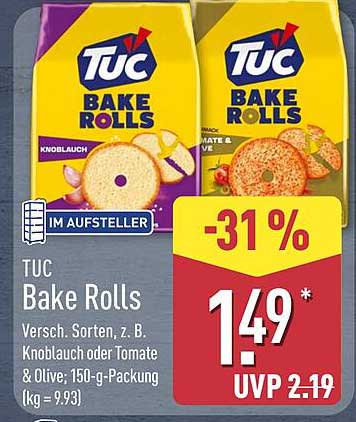 TUC Bake Rolls