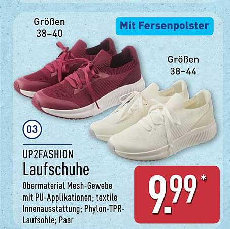UP2FASHION Laufschuhe