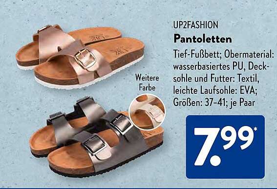 UP2FASHION Pantoletten