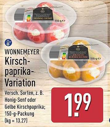 WONNEMEYER Kirsch-paprika-Variation