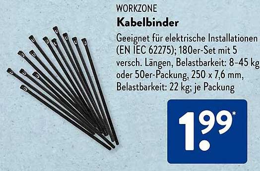 WORKZONE Kabelbinder