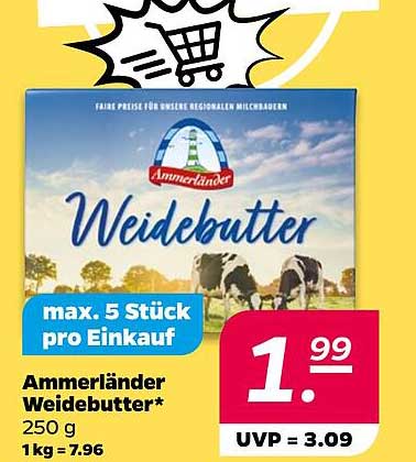 Ammerländer Weidebutter 250 g