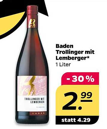 Baden Trollinger mit Lemberger – 1 Liter