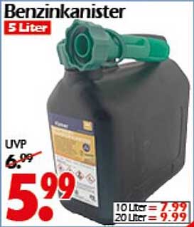 Benzinkanister 5 Liter