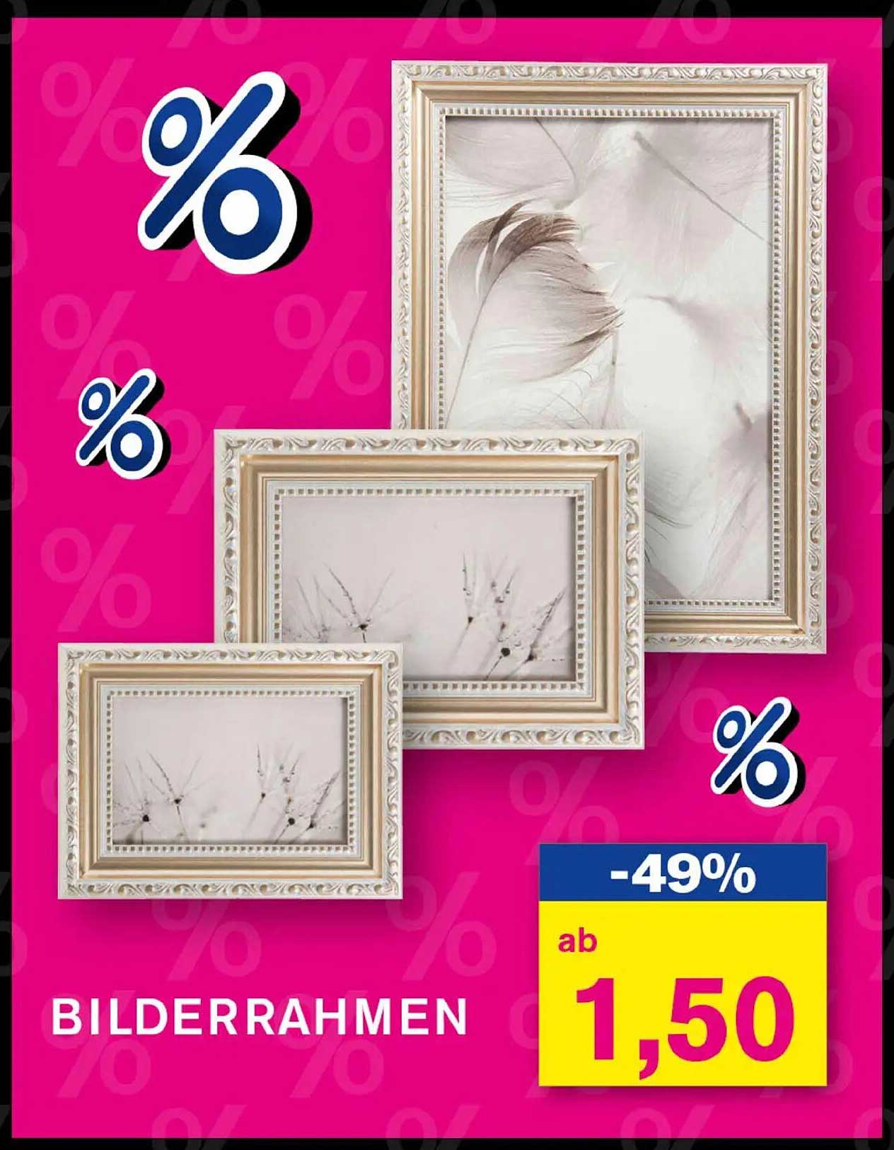 Bilderrahmen - ab 1,50 €