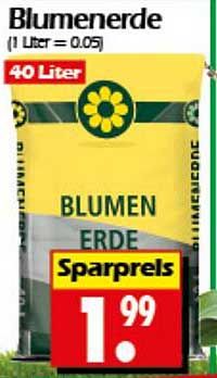 Blumenerde 40 Liter - Sparpreis!