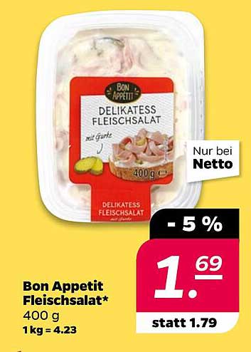 Bon Appetit Fleischsalat 400 g