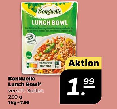 Bonduelle Lunch Bowl* verschieden. Sorten 250 g