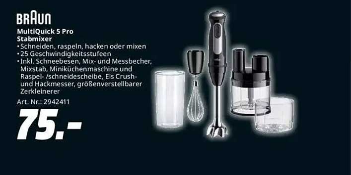 BRAUN MultiQuick 5 Pro Stabmixer