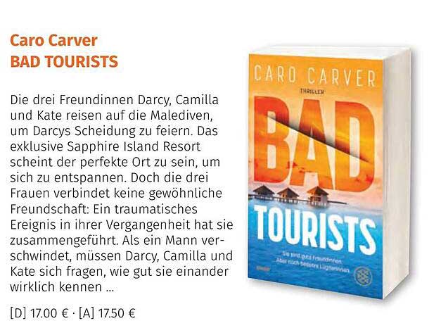 Caro Carver BAD TOURISTS