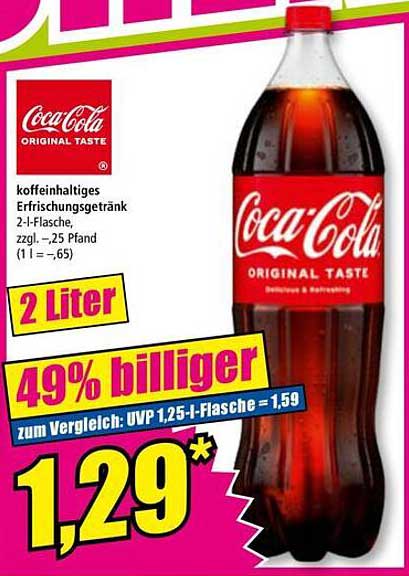 Coca-Cola 2-Liter-Flasche