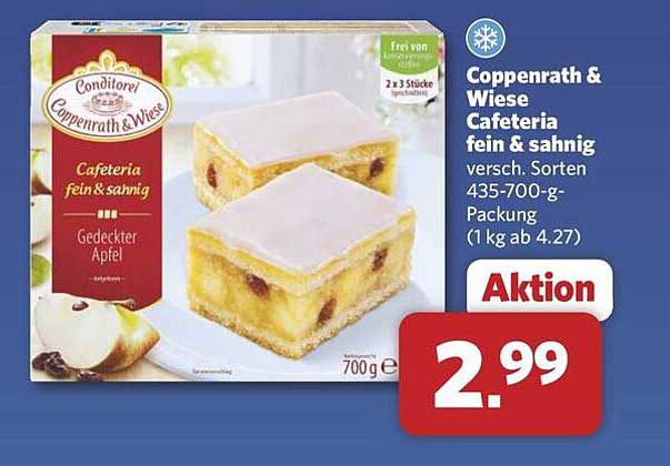 Coppenrath & Wiese Cafeteria fein & sahnig Gedeckter Apfel