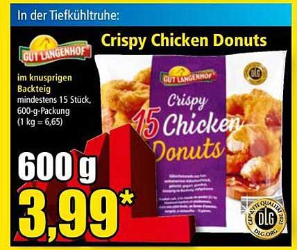 Crispy Chicken Donuts - 600 g Packung
