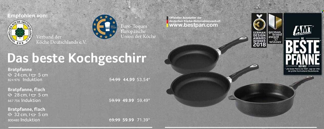 Das beste Kochgeschirr - Bratpfannen von AMT Gastroguss